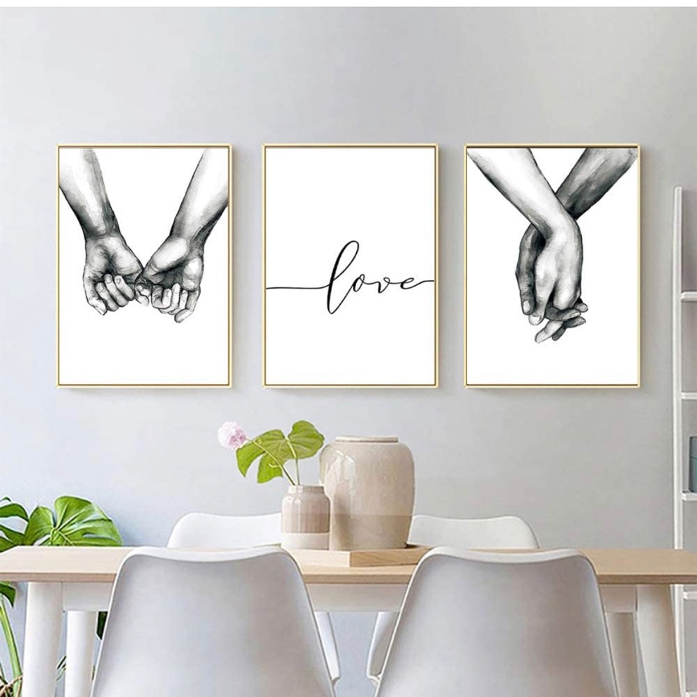 Unframed canvas